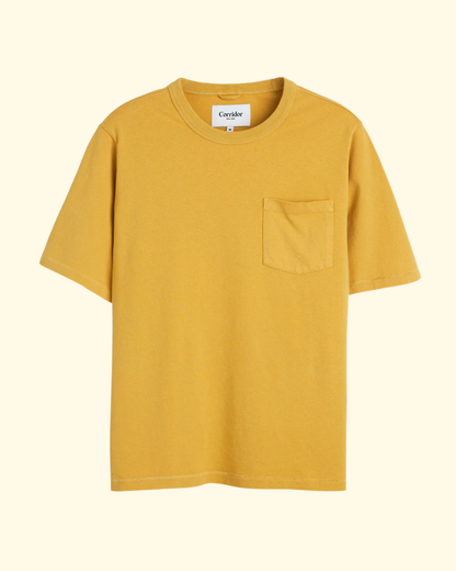 Garment Dye Tee | Gold