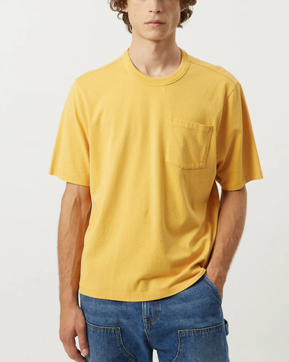 Garment Dye Tee | Gold
