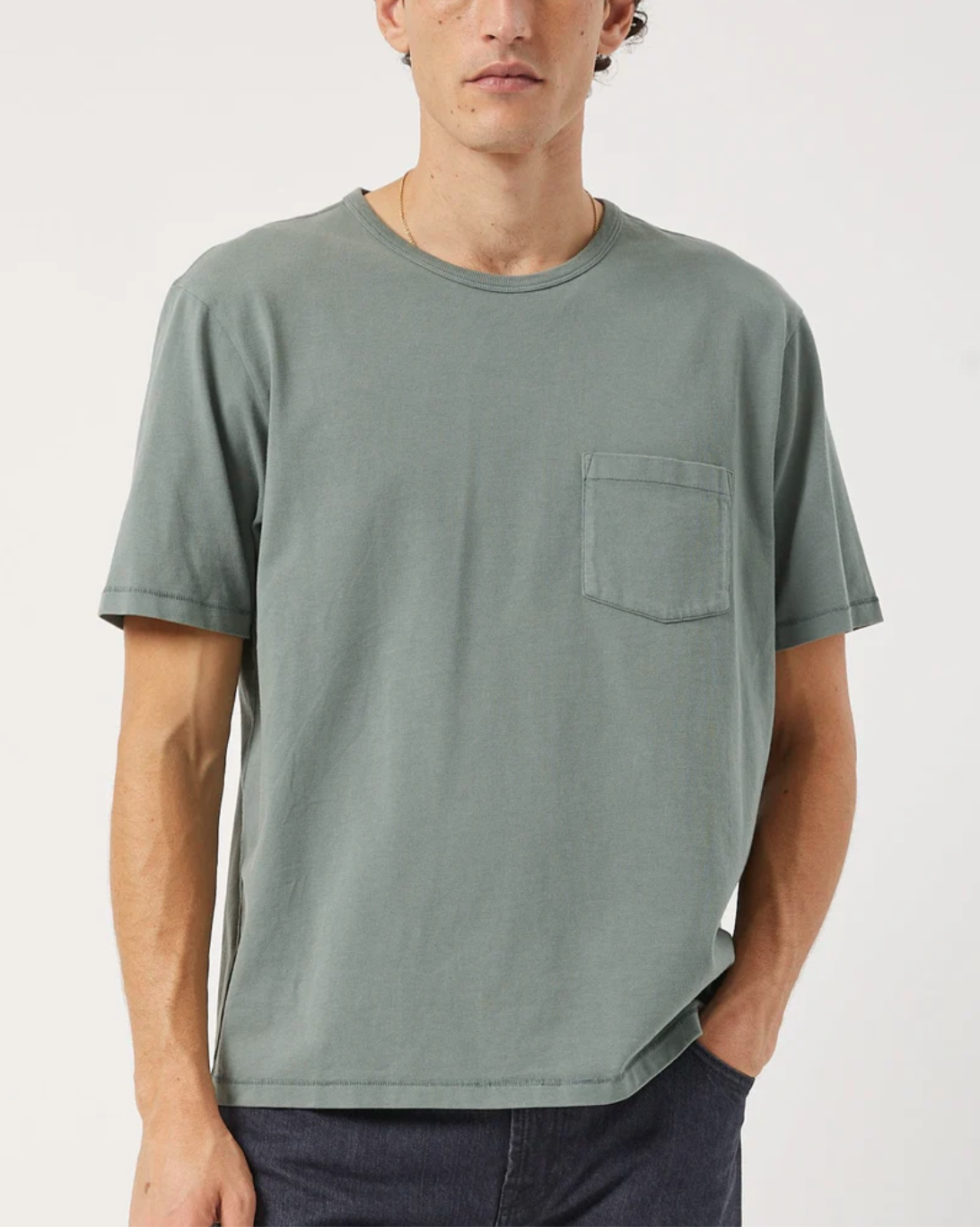 Garment Dye Tee | Seafoam
