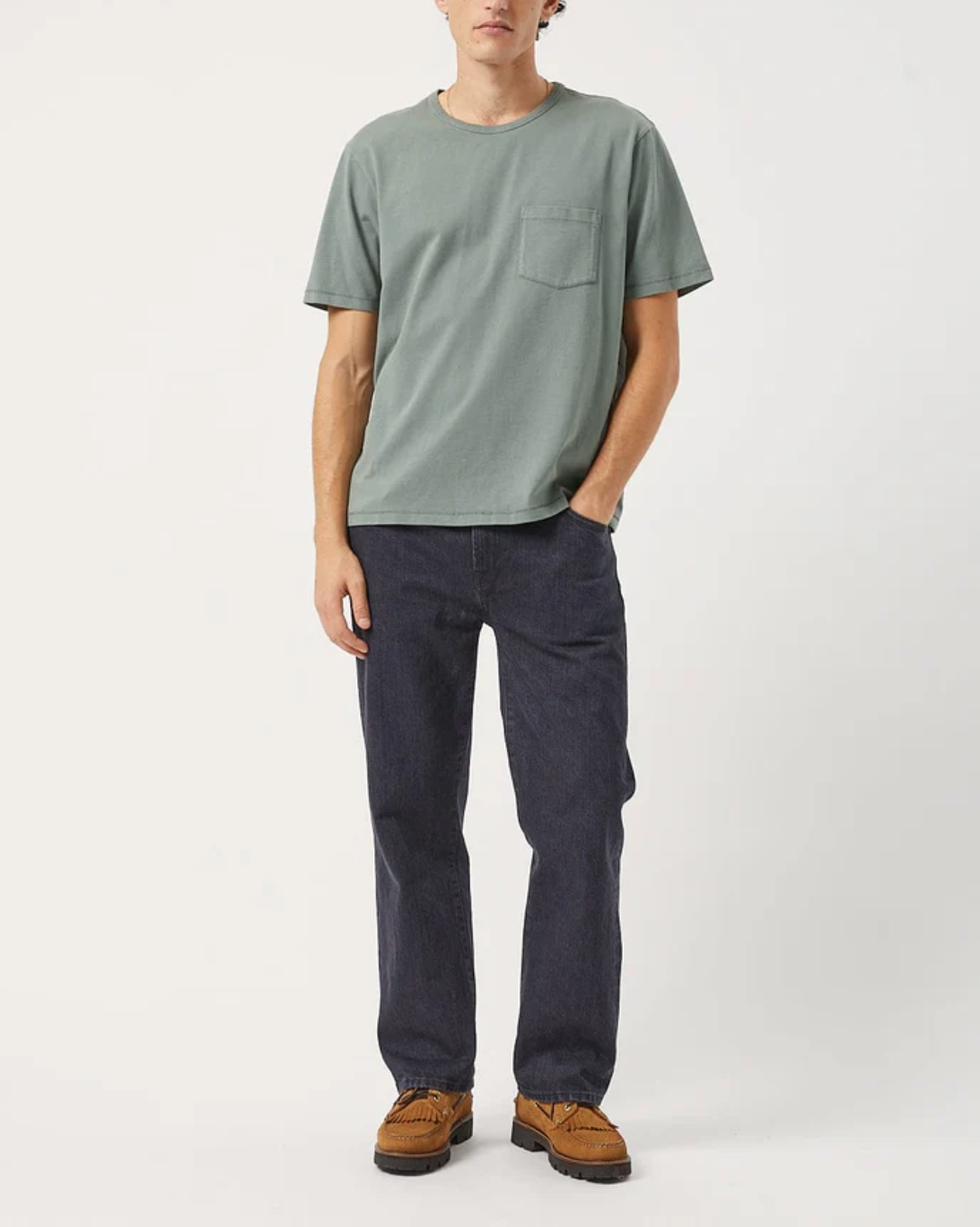 Garment Dye Tee | Seafoam