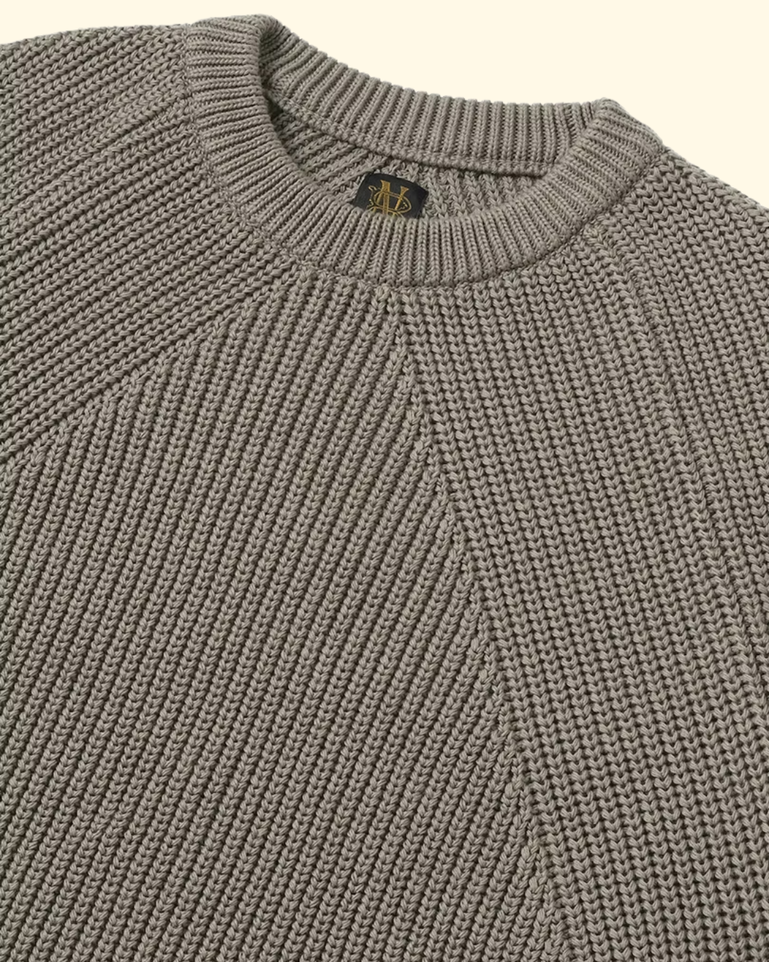 Signature Crew Neck | Beige