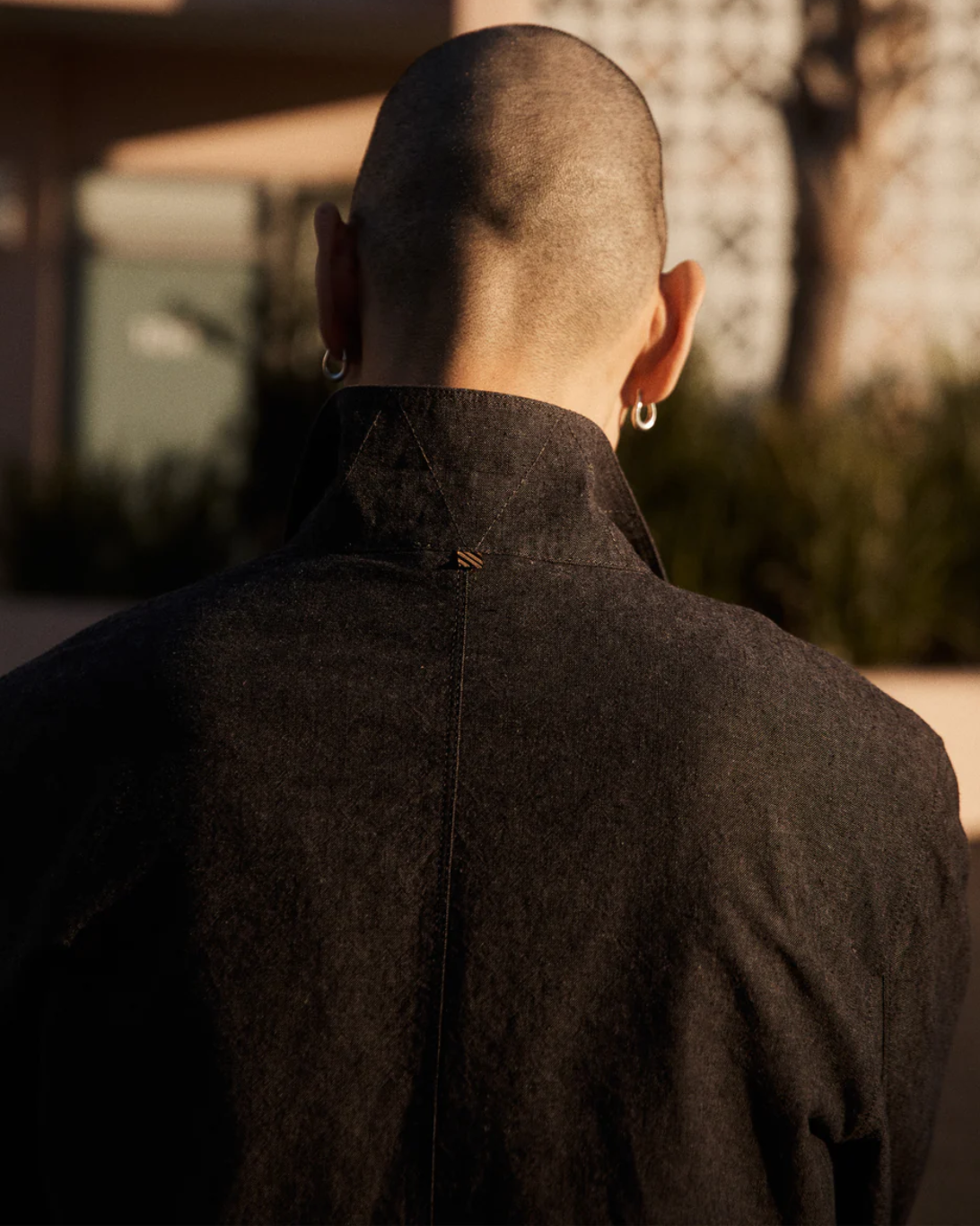 Chambray Chore Jacket | Charcoal