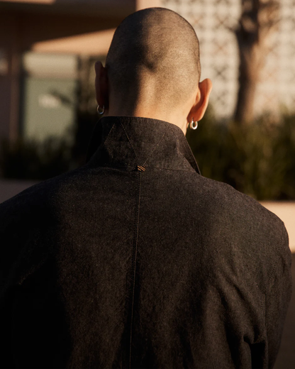 Chambray Chore Jacket | Charcoal