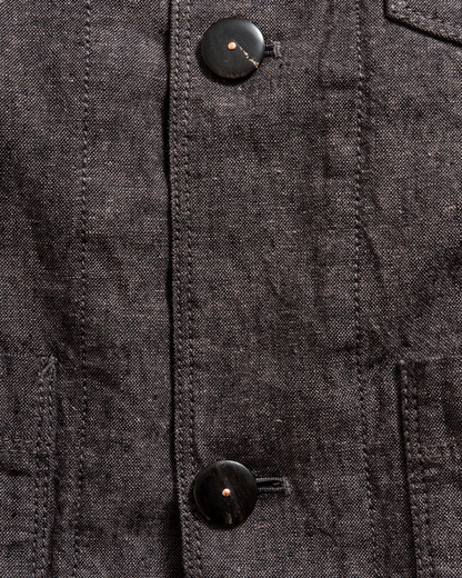 Chambray Chore Jacket | Charcoal