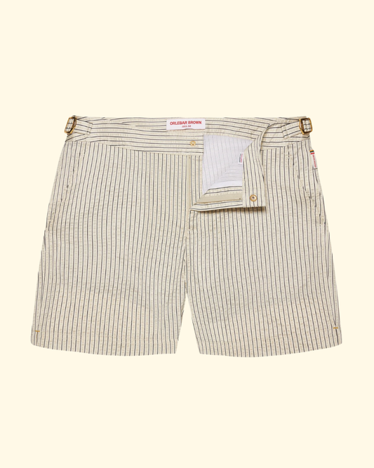 Bulldog Classic Stripe | Latte & Night