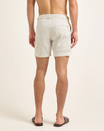 Bulldog Classic Stripe | Latte & Night