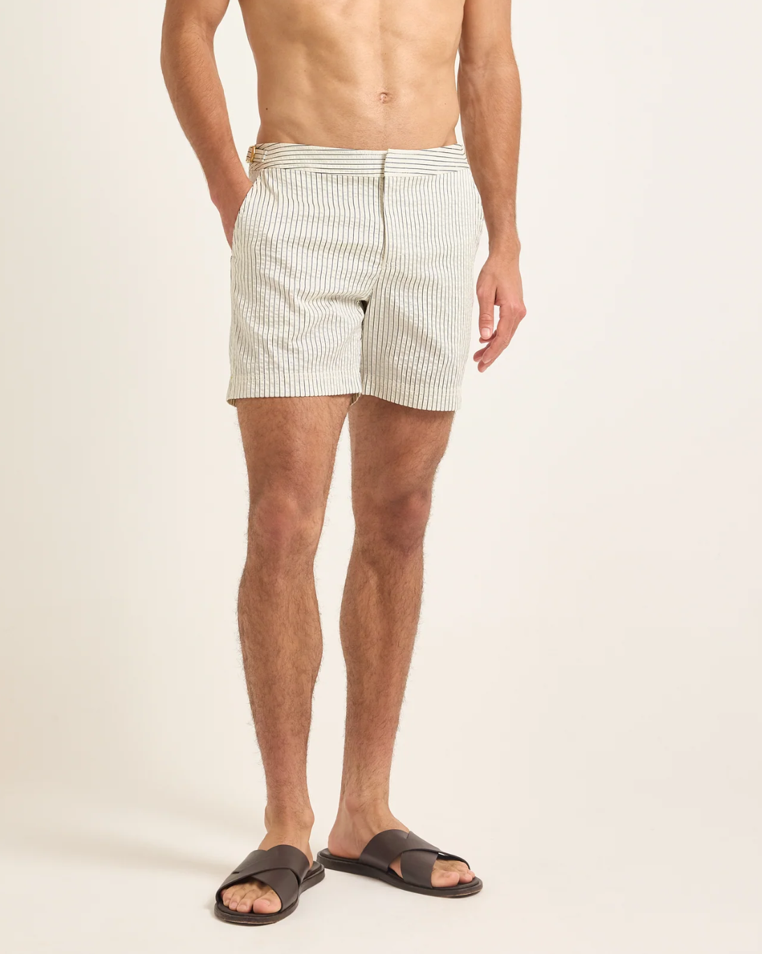 Bulldog Classic Stripe | Latte & Night