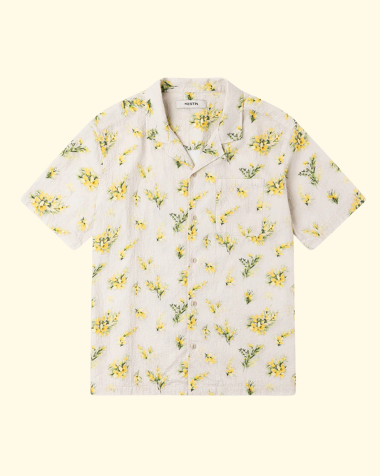 Crammond Gorse Print | Ecru