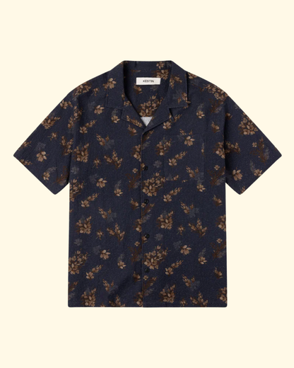 Crammond Gorse Print | Dark Navy