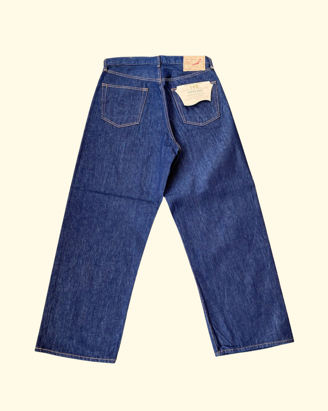 100 Super Dad Jean | One Wash