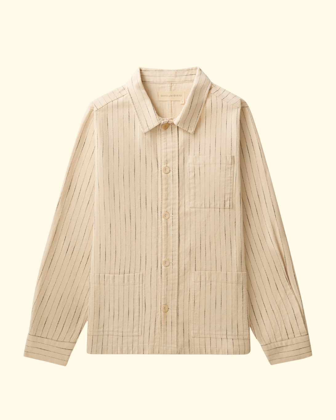 Clint Cotton Stripe Jacket | Canvas