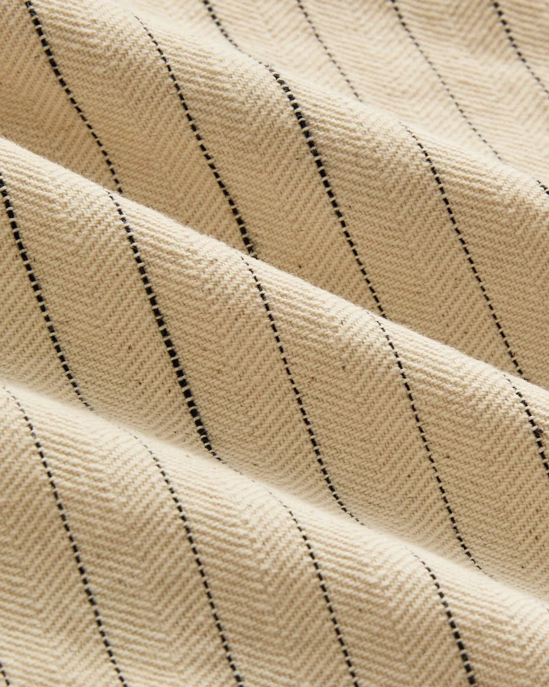 Pilon Cotton Stripe Trouser | Canvas