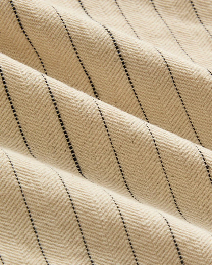 Pilon Cotton Stripe Trouser | Canvas