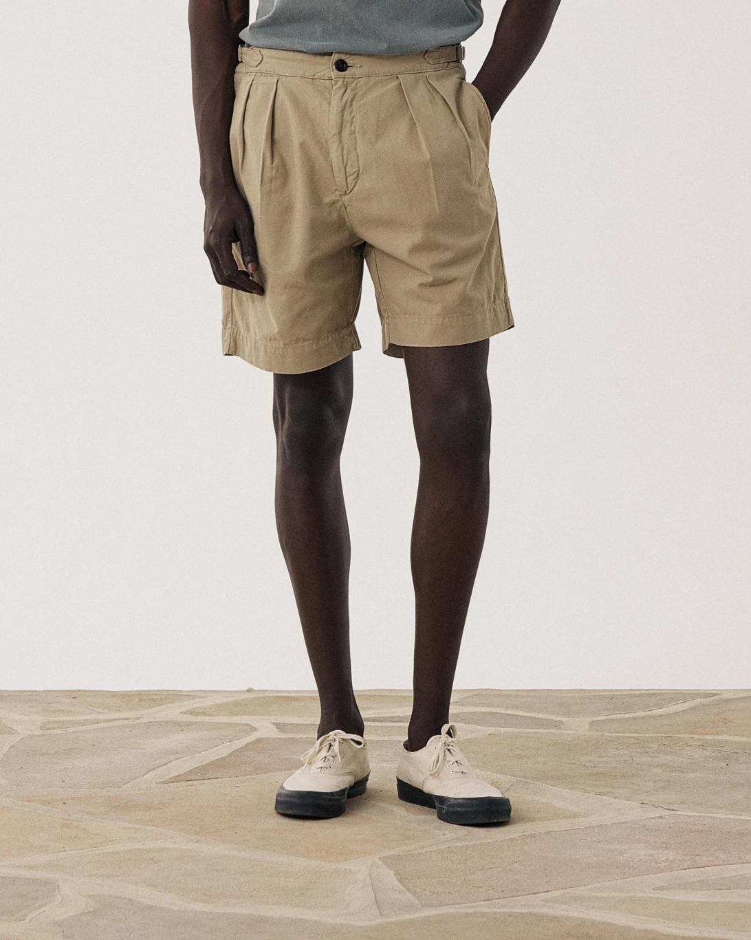 Woven Sahara Short | Desert