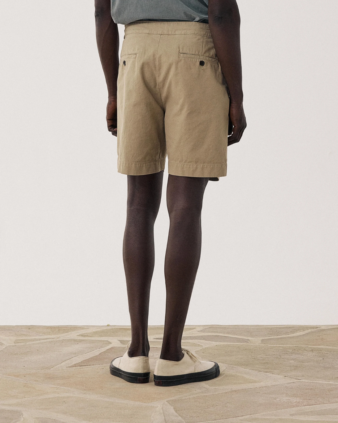 Woven Sahara Short | Desert
