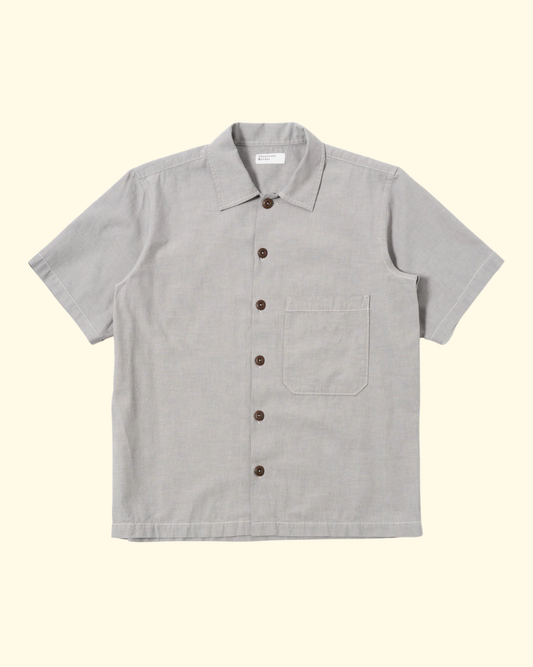 Izumi S/S Fatigue Shirt | Grey