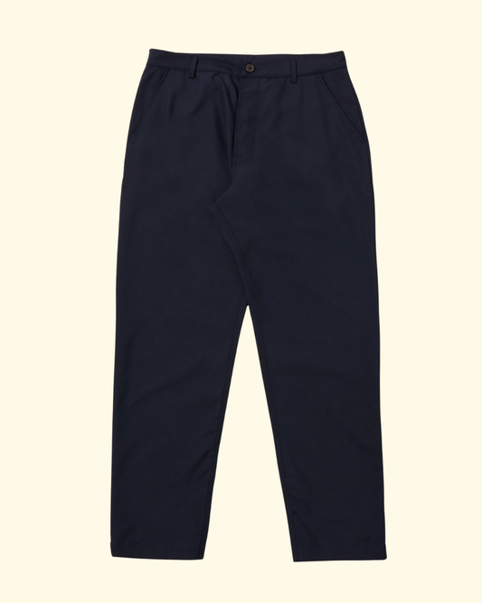 Tropical Suiting Military Chino | Navy