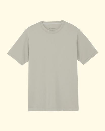 Convexity Dry T Shirt | Beige Haze