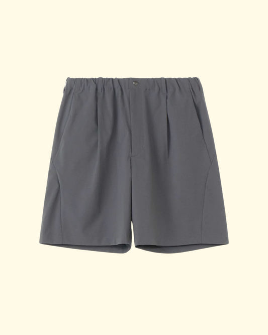 One Tuck Short | Ebony Gray