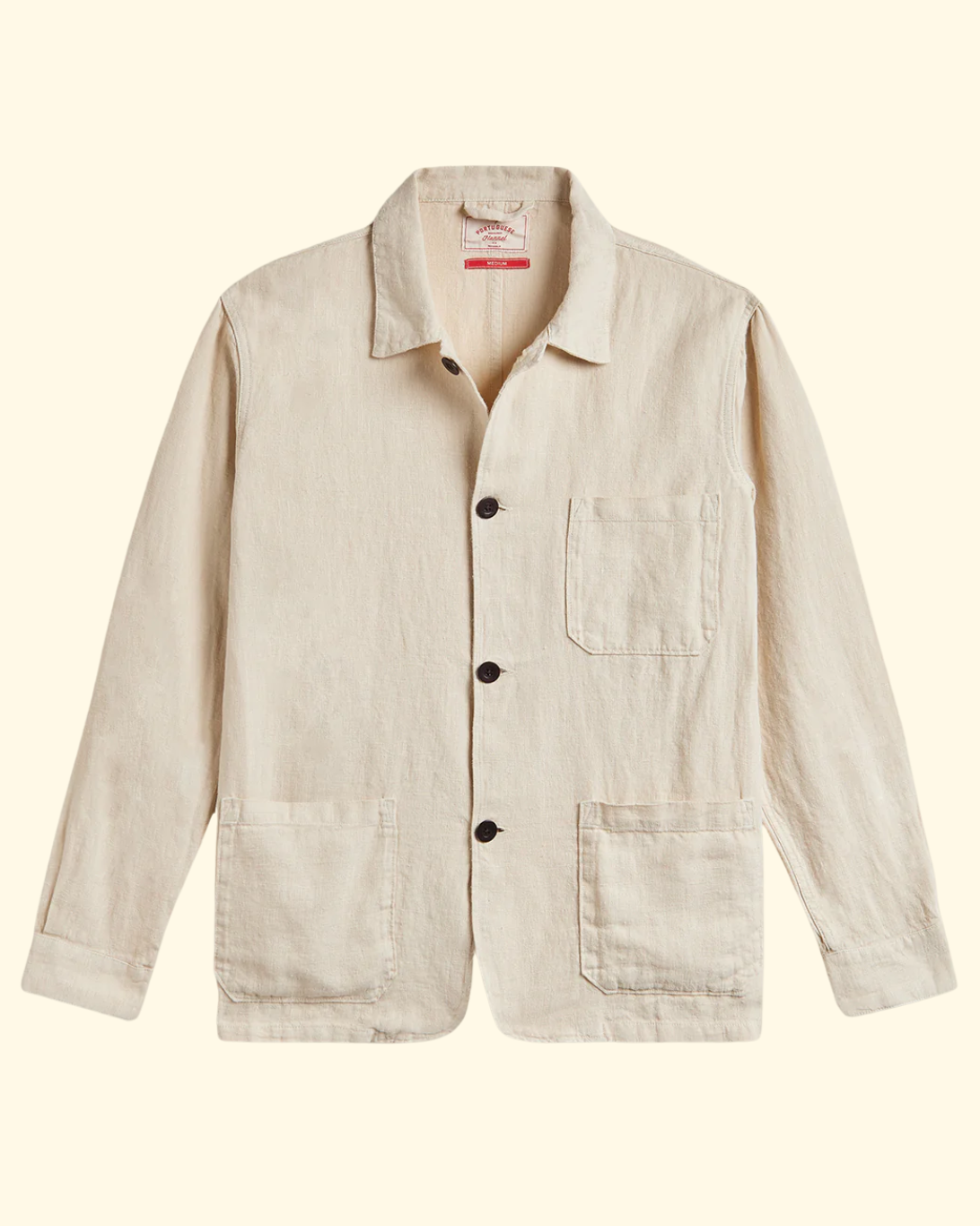 Labura Linen Jacket | Ecru