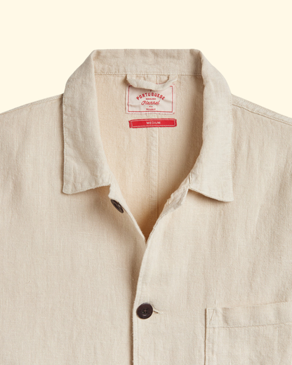 Labura Linen Jacket | Ecru