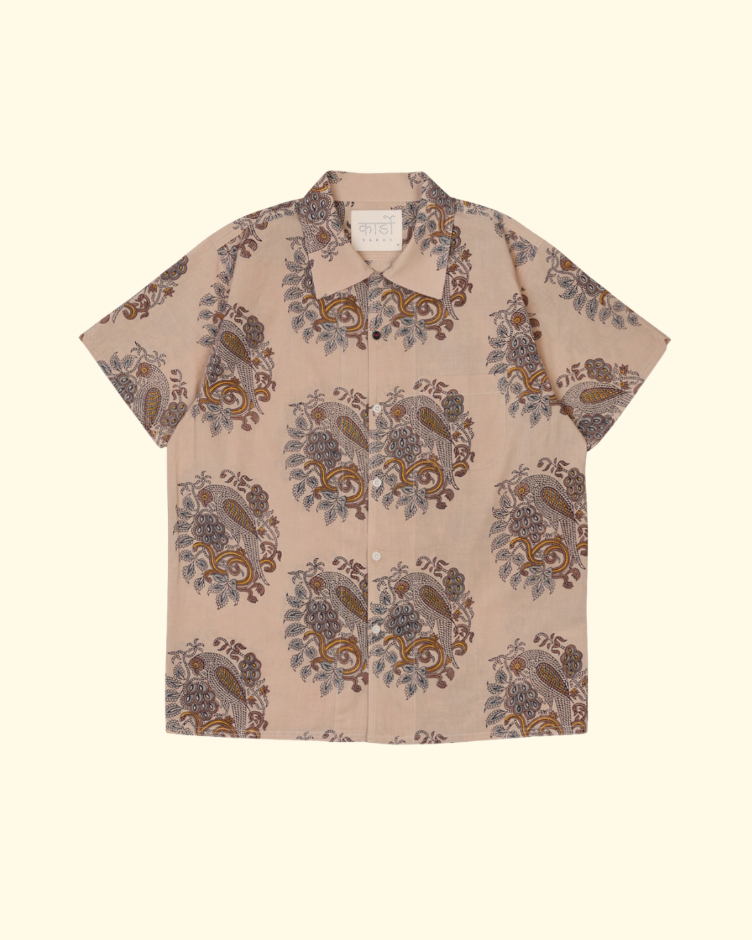 Chintan Block Print | Nude