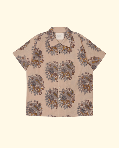 Chintan Block Print | Nude