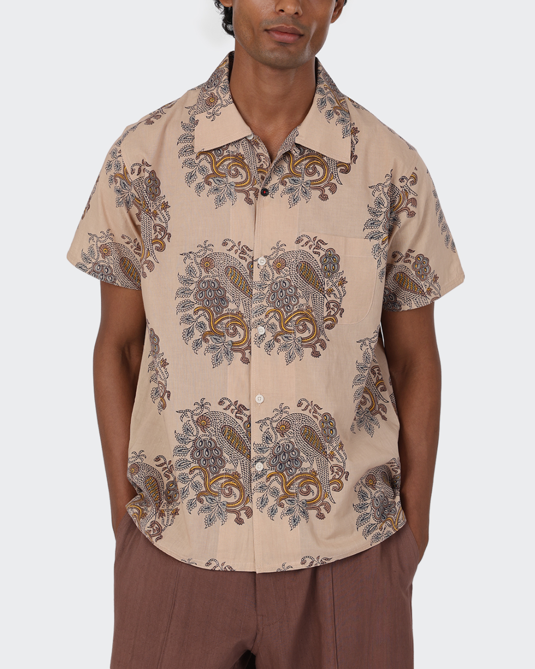 Chintan Block Print | Nude