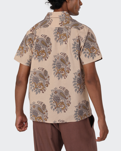 Chintan Block Print | Nude