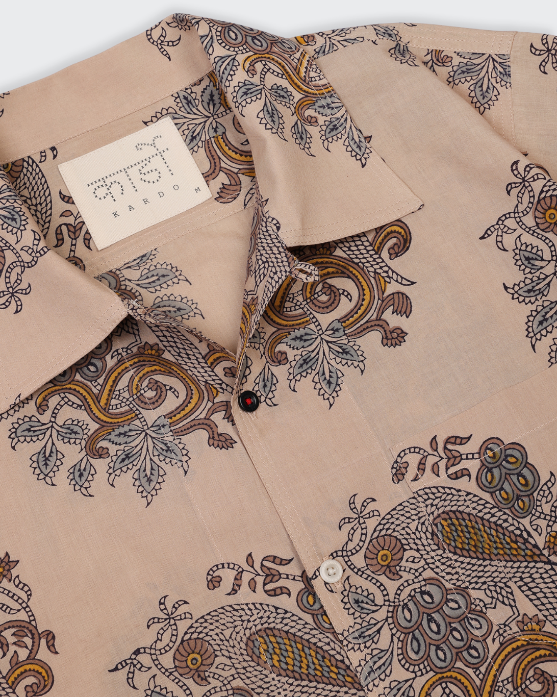 Chintan Block Print | Nude