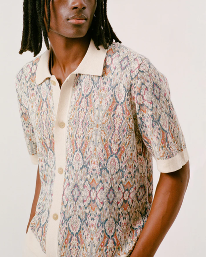 Trance Knit Shirt | Natural
