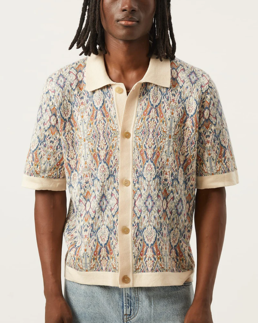 Trance Knit Shirt | Natural