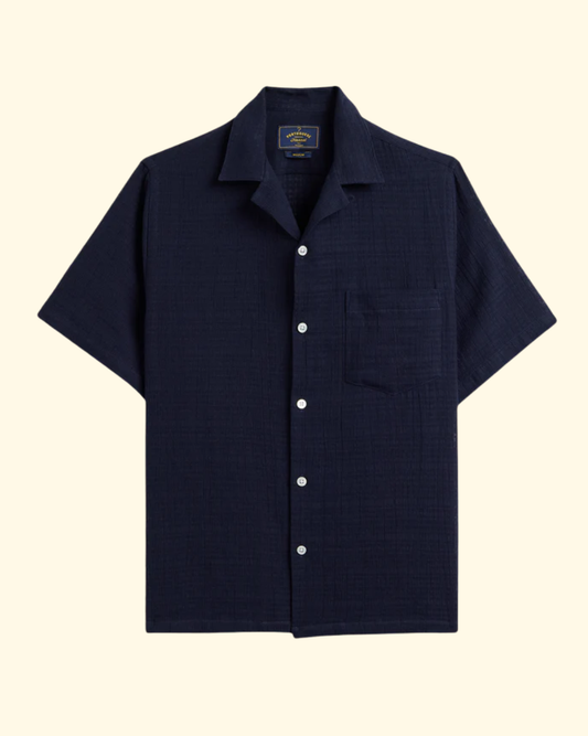 Grain Shirt | Navy