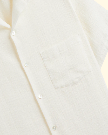Grain Shirt | White