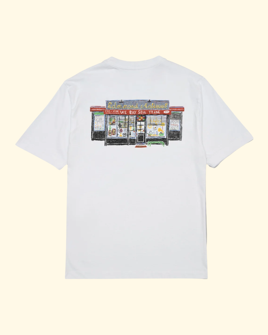 Antiques Tee | White