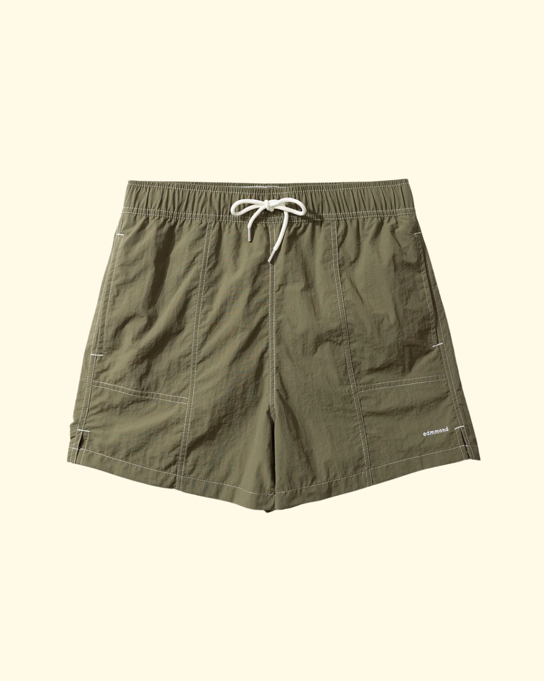 Mini Logo Swim Trunks | Khaki