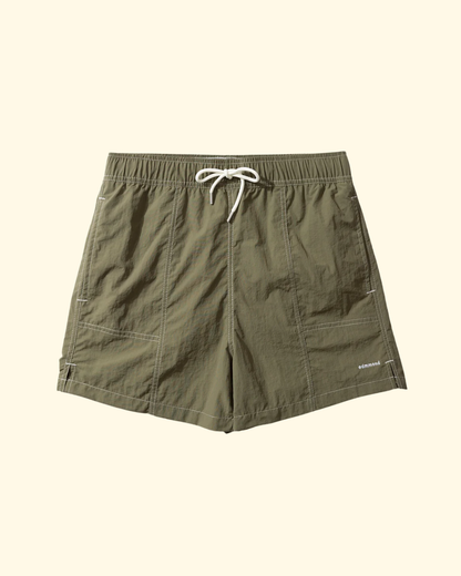 Mini Logo Swim Trunks | Khaki