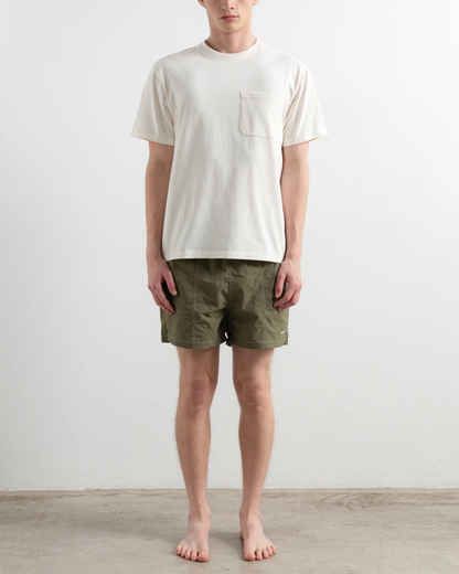 Mini Logo Swim Trunks | Khaki