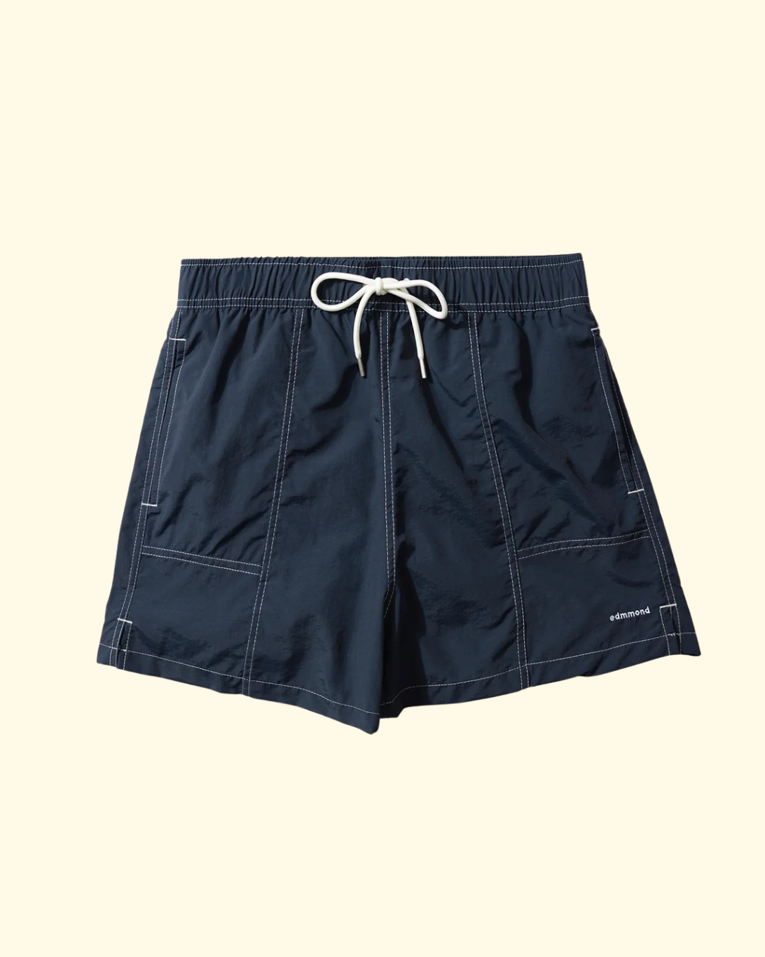 Mini Logo Swim Trunks | Navy