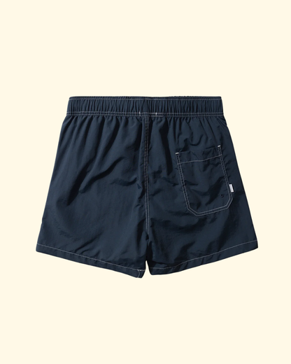 Mini Logo Swim Trunks | Navy