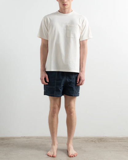 Mini Logo Swim Trunks | Navy