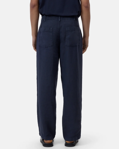 Blomberg Linen Pant | Magma Black