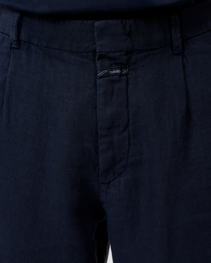 Blomberg Linen Pant | Magma Black
