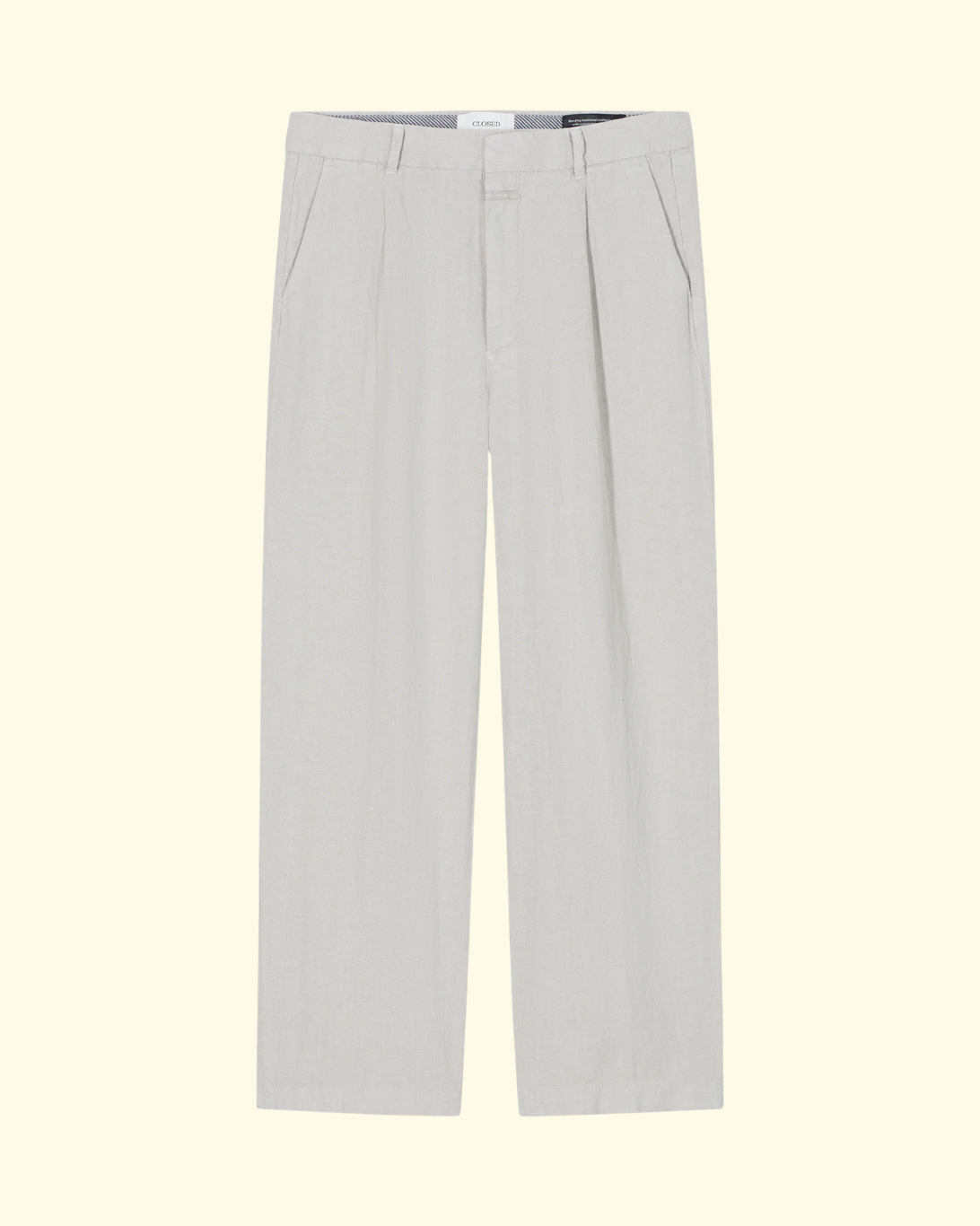 Blomberg Linen Pant | Mud Grey