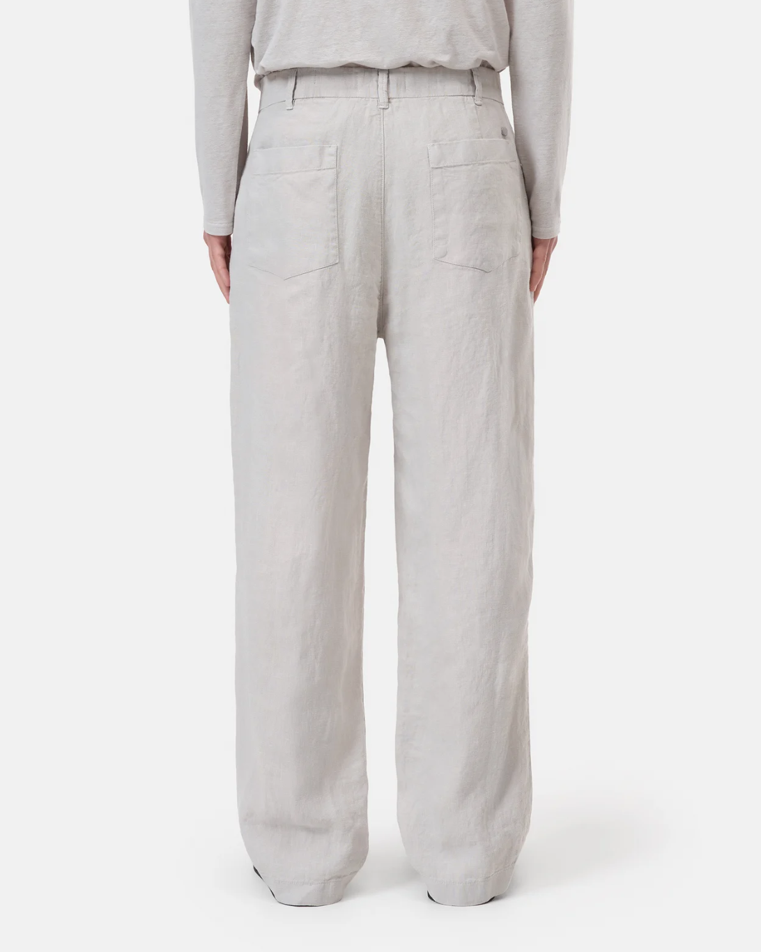 Blomberg Linen Pant | Mud Grey
