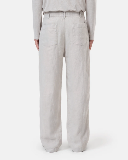 Blomberg Linen Pant | Mud Grey