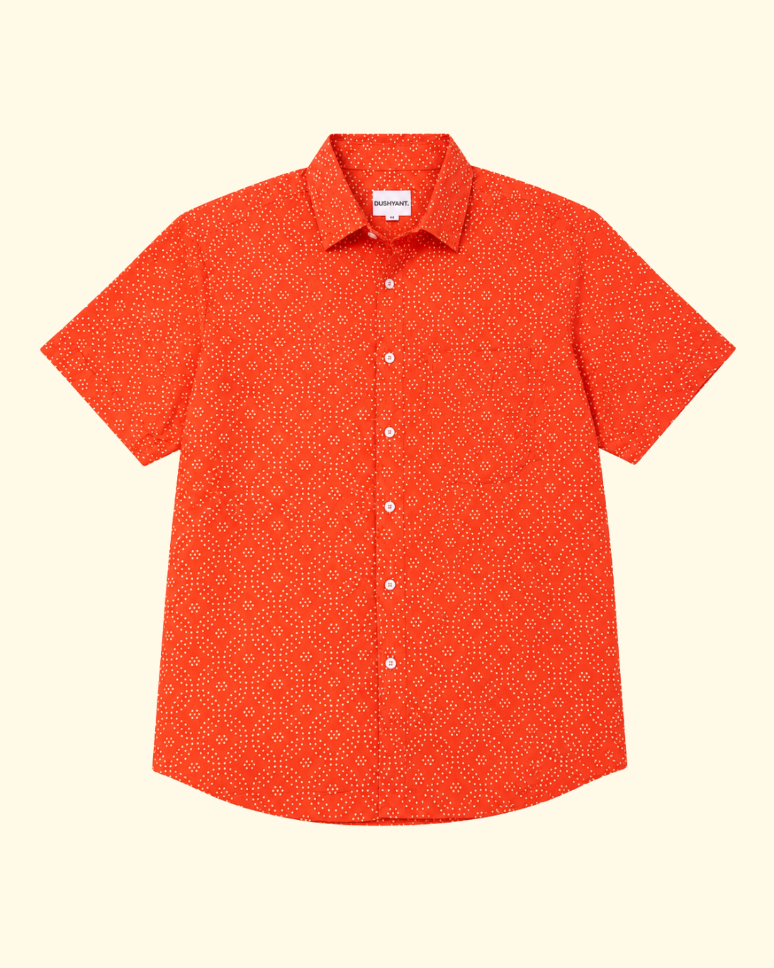 Don Small Circles Shirt | Red