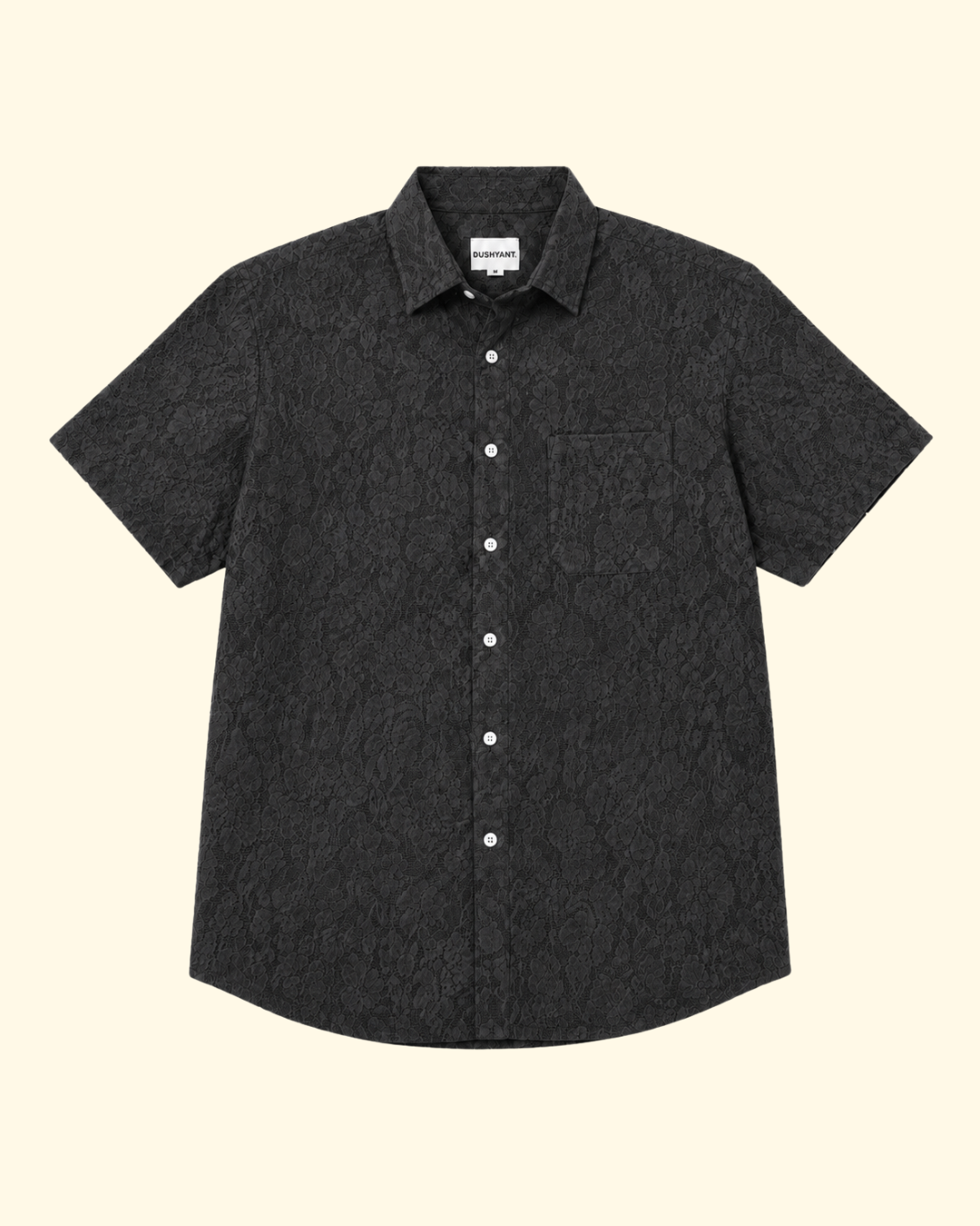 Don Lace Shirt | Black