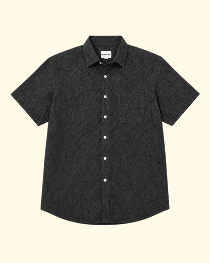 Don Lace Shirt | Black