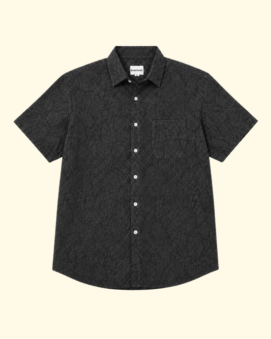 Don Lace Shirt | Black